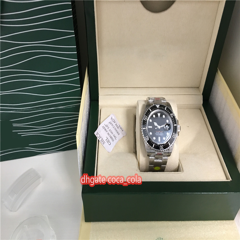 

43mm KS Factory Mens Eta Watch High Quality Watch 43mm Sea-Dweller 126600 Ceramic Bezel 50th Anniversary 2824 Movement Automatic Mechanical, Black