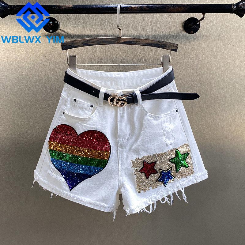 High Waist Sequin Shorts NZ | Buy New 