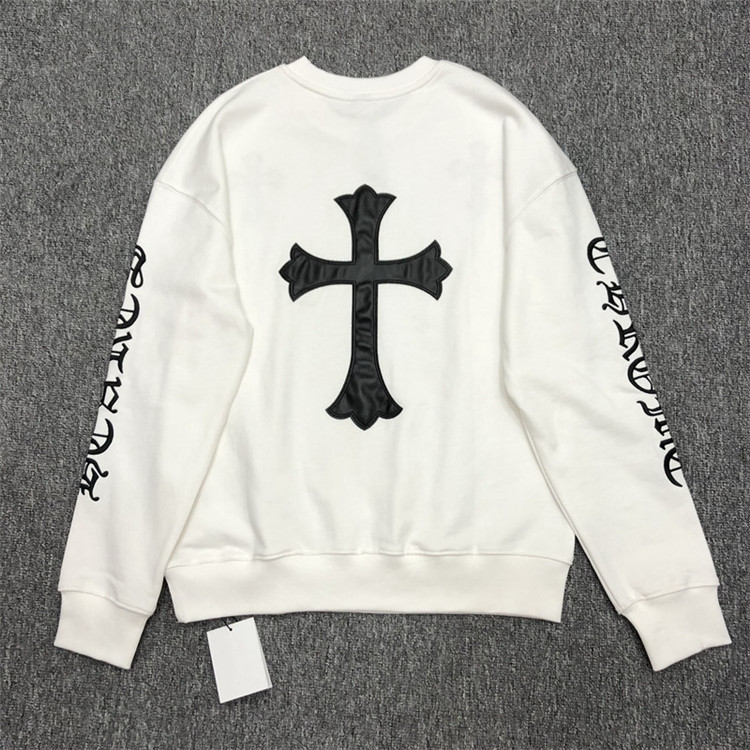 Acquistare Chrome Hearts Brand Hearts Hearts Sanskrit Chao Croce Cromato  Con Pelle Incollata Incollata Uomo E Maglione Da Donna Cappotti Erlq  Economico | Consegna Veloce E Qualità | It.Dhgate