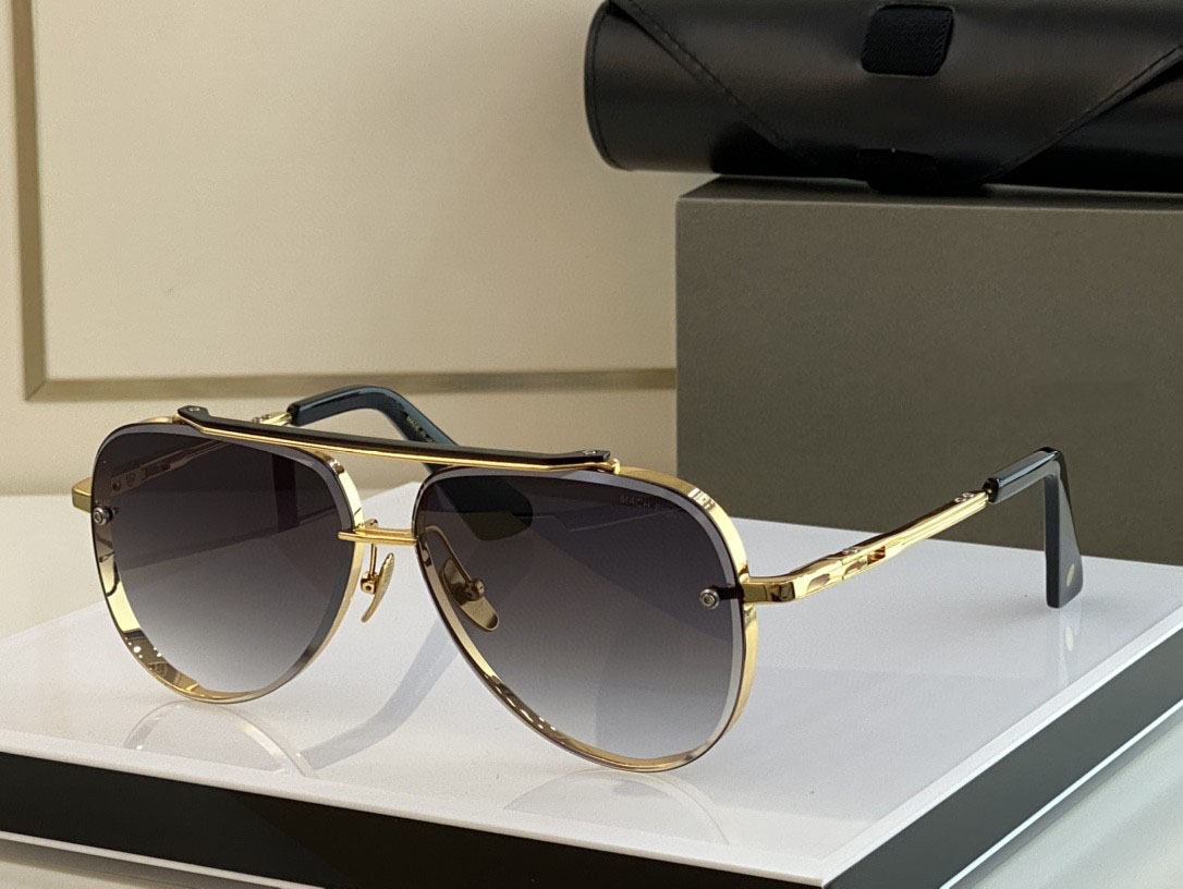 

A DITA Mach eight Sunglasses for womens designer male sun goggles steam punk tortoise TOP high quality original brand round spectacles mens luxury eye glasses frame
