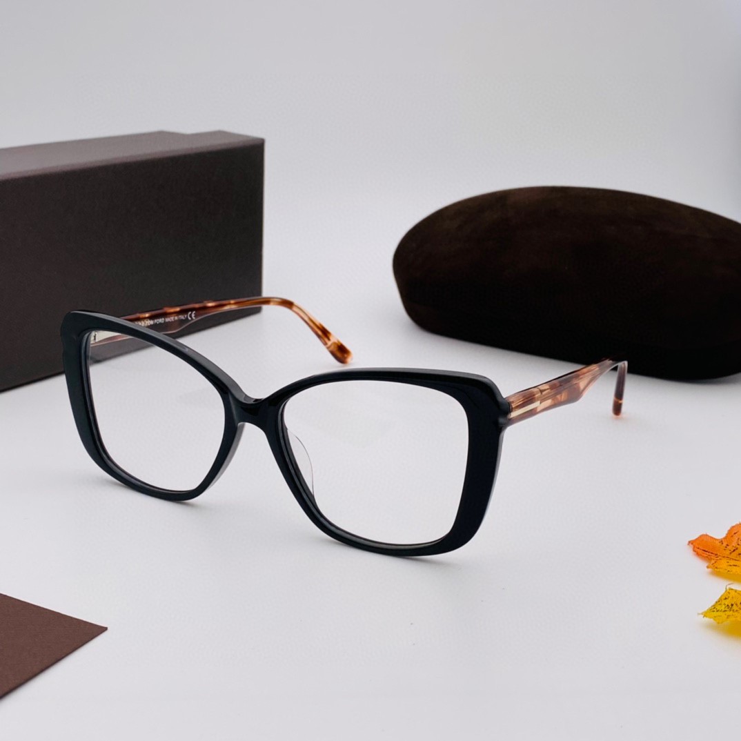 

Optical Eyeglasses For Women Retro Cat eye Style 5744 Anti-blue light lens plate Full Frame with box