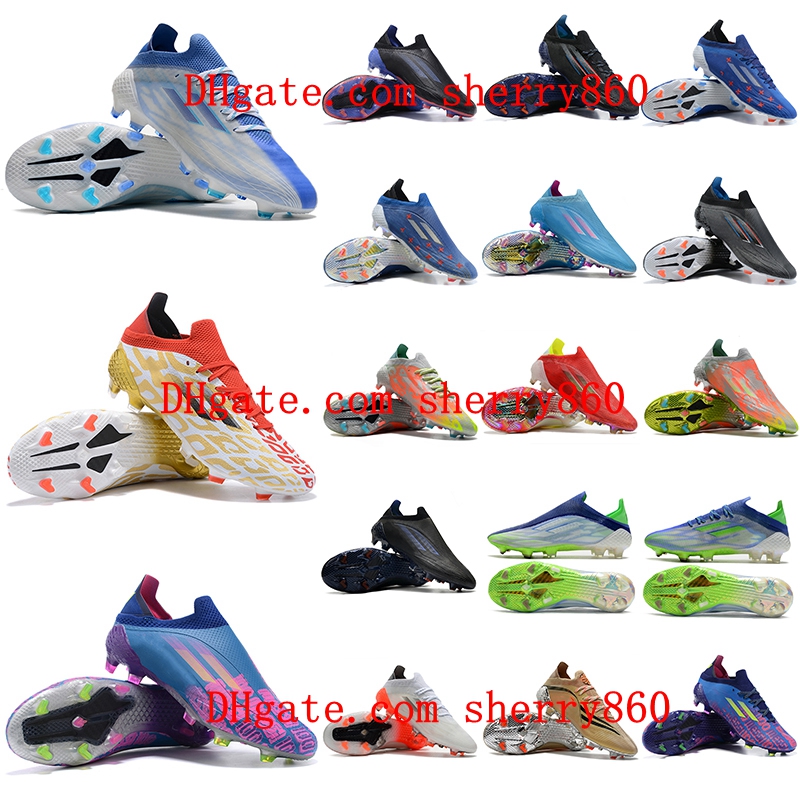 

2022 top quality mens soccer shoes s X Speedflow+ FG Speedflow.1 cleats football boots scarpe da calcio, As picture 6