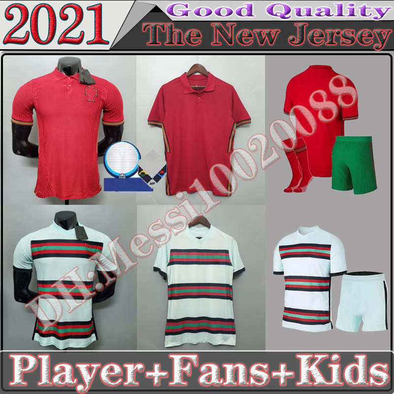 

2021 adult RONALDO soccer jersey full kits 21 22 RÚBEN NEVES BERNARDO JOÃO CANCELO FÉLIX BRUNO FERNANDES man Player Fans version Kids socks, (fsan version )