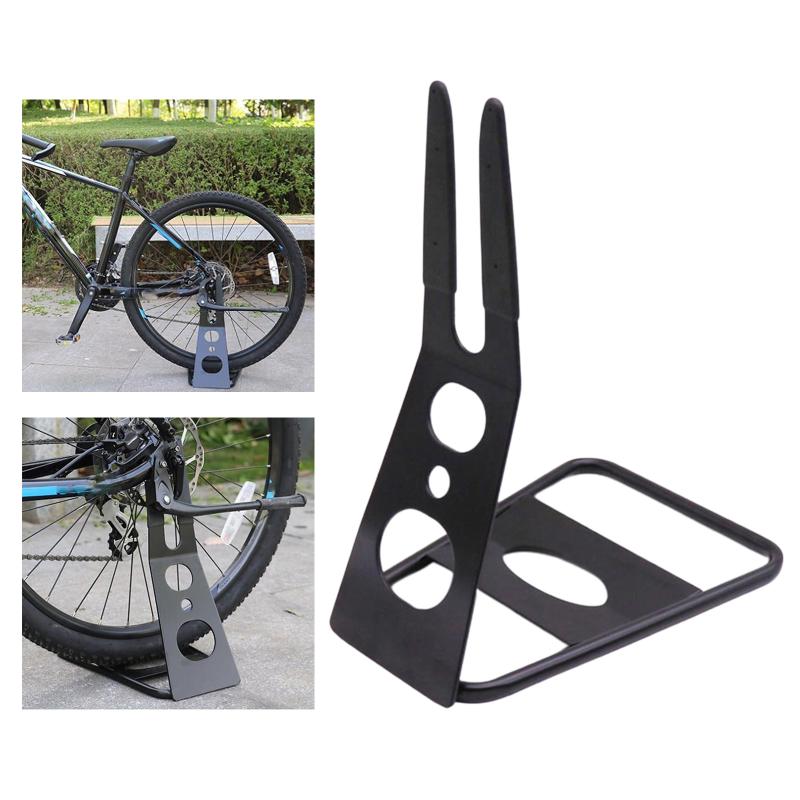

Stable Bicycle Floor Rack Hub Mount Parking Garage Apartment Storage Disc Brake Bike Displaying Stand Accessories Car & Truck Racks