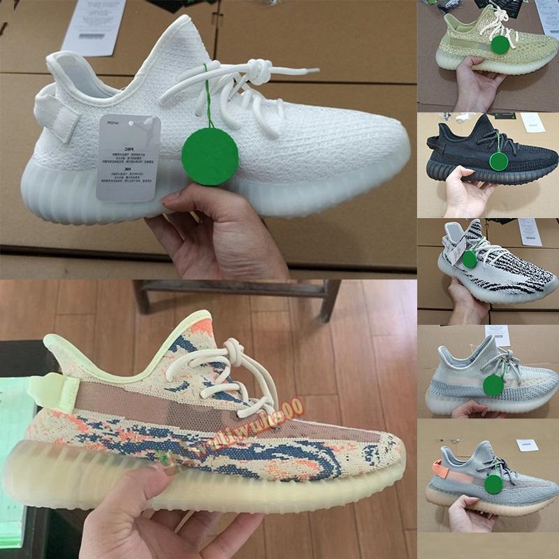

yeezy boost 350 v2 running shoes kanye west newest mono pack ice clay cinder ash blue pearl stone yeezys sneakers size 36-48 with box top quality yessy yezzy trainer, Mx oat