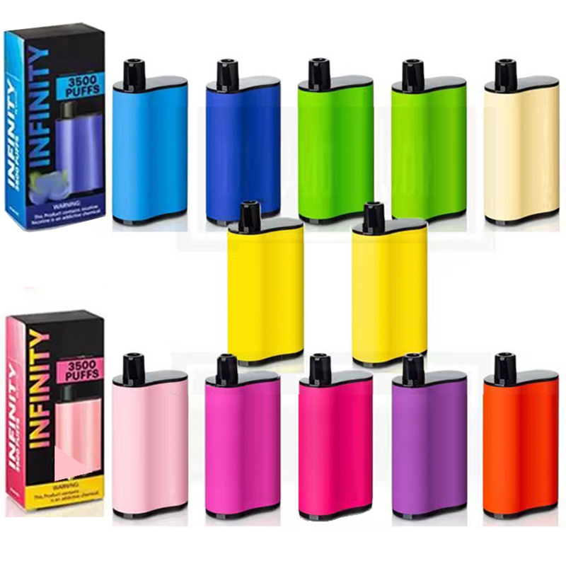 

Infinity QRJOY Disposable E cigarette Vape Pen 3500 Puffs 1500mAh Battery 12ml Pre-filled Cartridges pod cartridges devices vapor