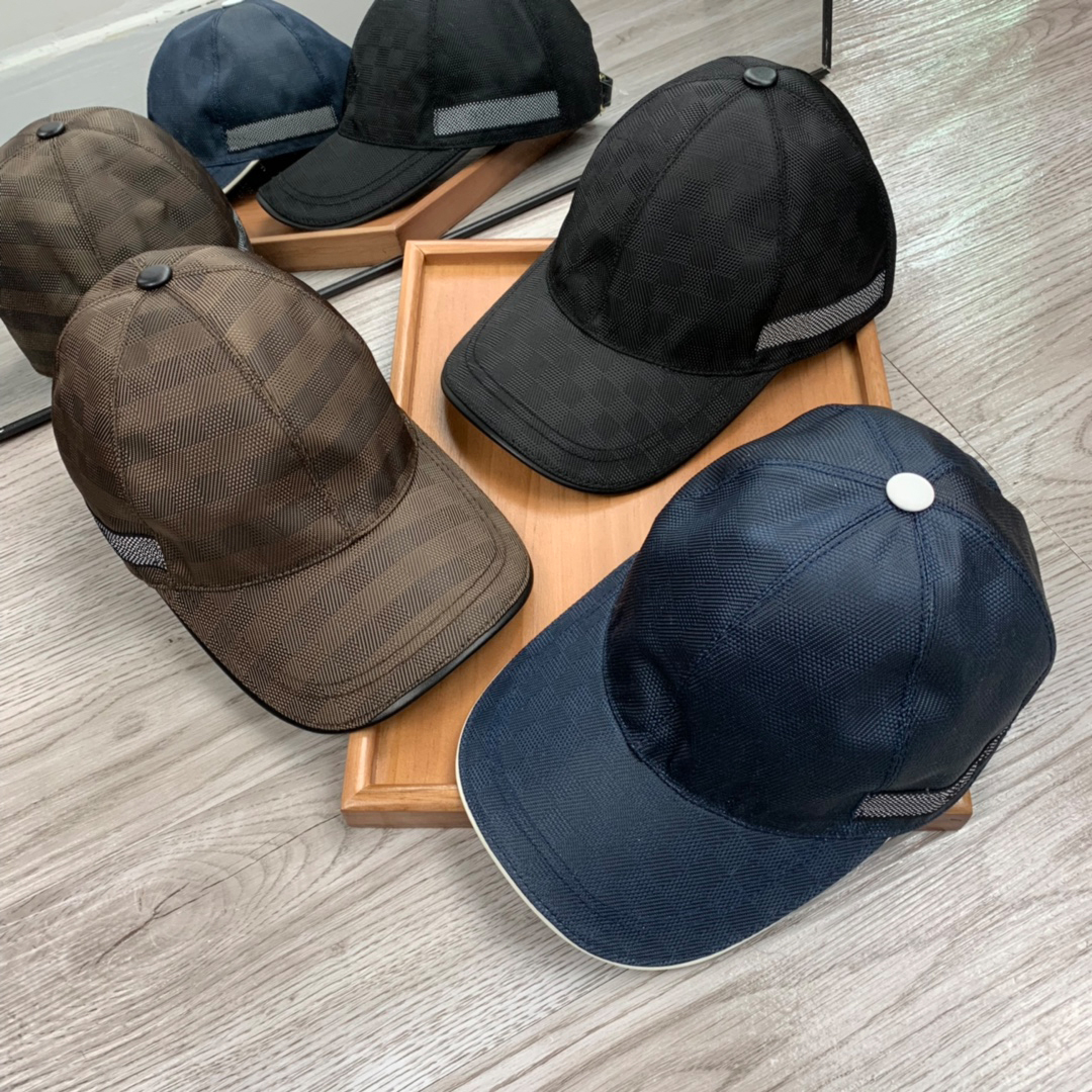 

Latest Unisex Plain Ball Caps Fashion Street Casual Baseball Hats Letter Plaid Light Luxury Outdoor Wild Sunshade Cap High Quality For Women, Blue;gray