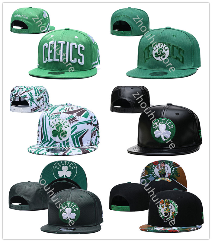 

Top Qualit Boston Celtics Snapbacks Baseball Hats Teams City Mix Match Order All Cap Hat Wholesale stitched embroidery fast delivery, Black;white