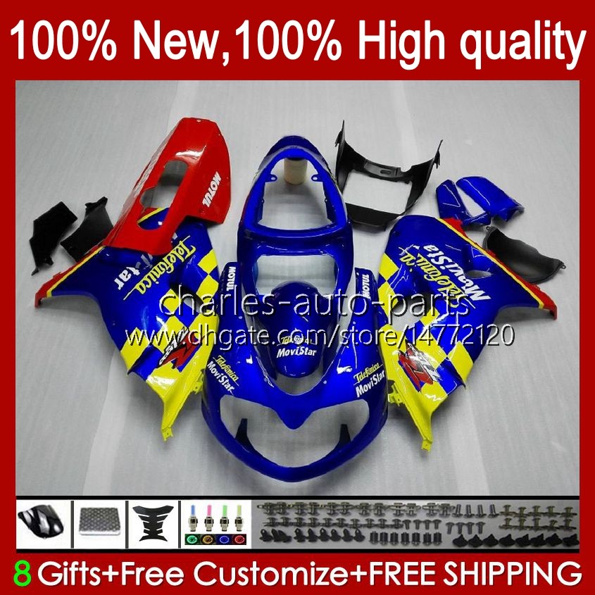 

Bodywork For SUZUKI SRAD TL1000R TL 1000R blue glossy stock TL1000 R 98 99 00 2001 2002 2003 Body 19HC.12 TL-1000R 98-03 TL-1000 TL 1000 R 1998 1999 2000 01 02 03 OEM Fairing Kit, No. 1