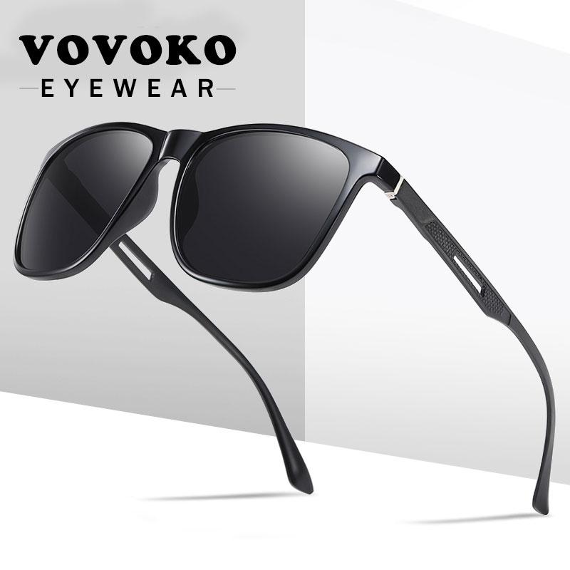 

Sunglasses VOVOKO High Quality Fashion Metal Fram Personality Travel Black Mirror UV400, White;black