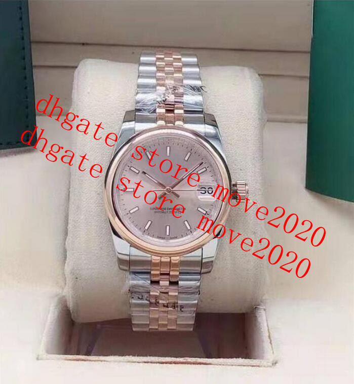 

move2020 seller Womens Watches 31MM Lady mechanical automatic watch with light outer ring stainless steel wristwatch m18