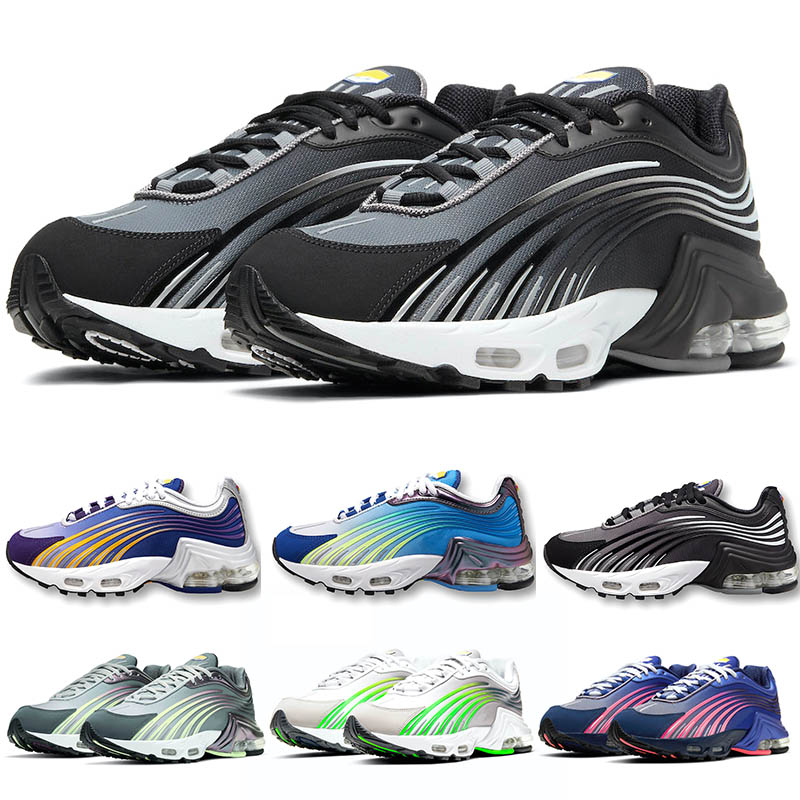 

Plus 2 Men Women Running Shoes Neon Royal Valor Blue Hasta Black Reflect Silver ollege Grey Electric Green Deep Sports Sneakers, Royal blue 40-44