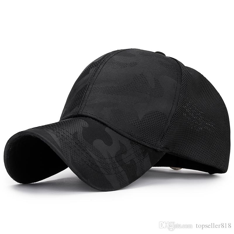 

High quality Breathable Mesh Baseball Cap Men's and Women's Hats Sun Hat, Pink