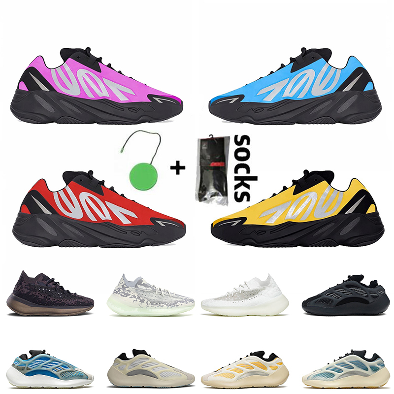 

2021 Men Womens 380 V3 Running Shoes 700 Kanye Bright Blue Cream Enflame Amber Yecoraite Sneakers Trainers Static Wave Runner Solid Grey Cyan