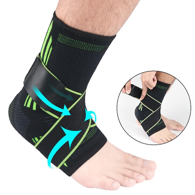 

Ankle Support 2pcs/1Pair Knitted Cloth Elastic Adjustable Fixed Strap Soccer Football Socks Sportswear Accessories For Lower Leg, Jk902gxl
