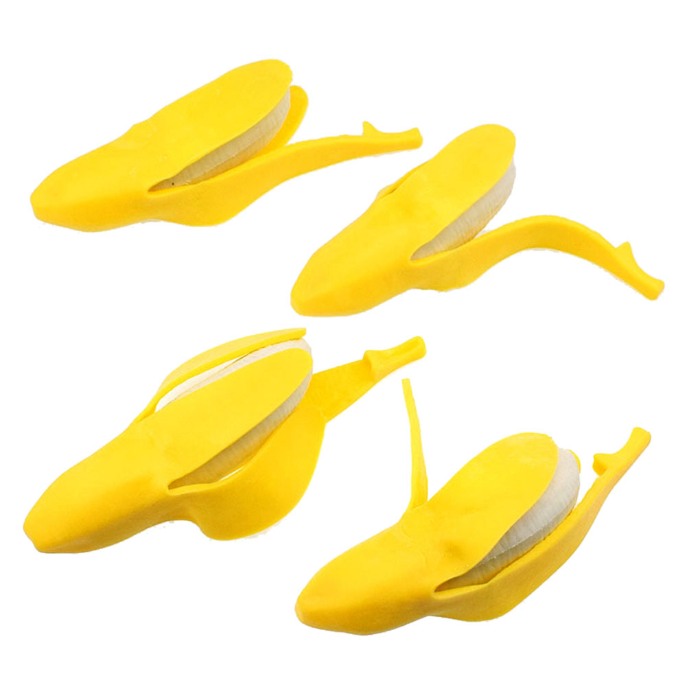 

Banana Squishy Toys Squeeze Novelty Toy Stress Relief Joking Decompression Funny Children's party decoration props