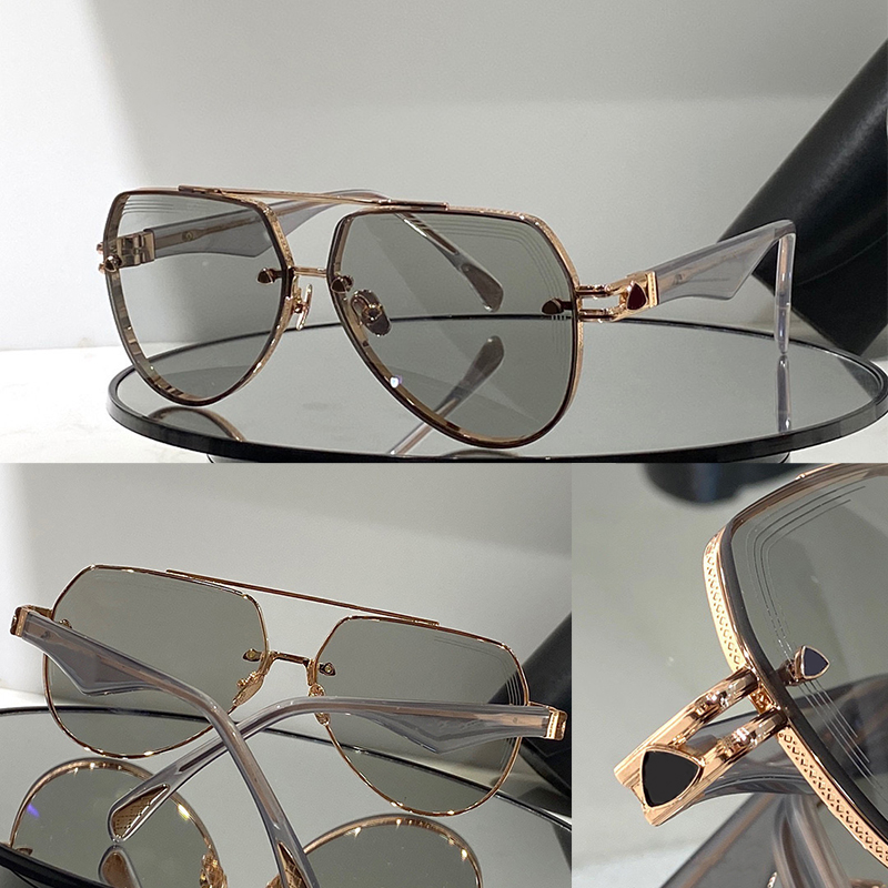 

Summer Sunglasses For Men and Women style THE TEA I Anti-Ultraviolet Retro Plate Oval Full Frame fashion Eyeglasses Random Box, White;black