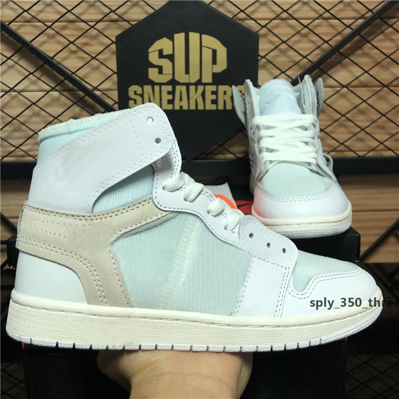 

Top Jumpman 1 1s Mens Basketball Shoes Smoke Grey Obsidian UNC Fearless Travis Scotts court purpl Chicago Sports Trainers Sneakers With Box