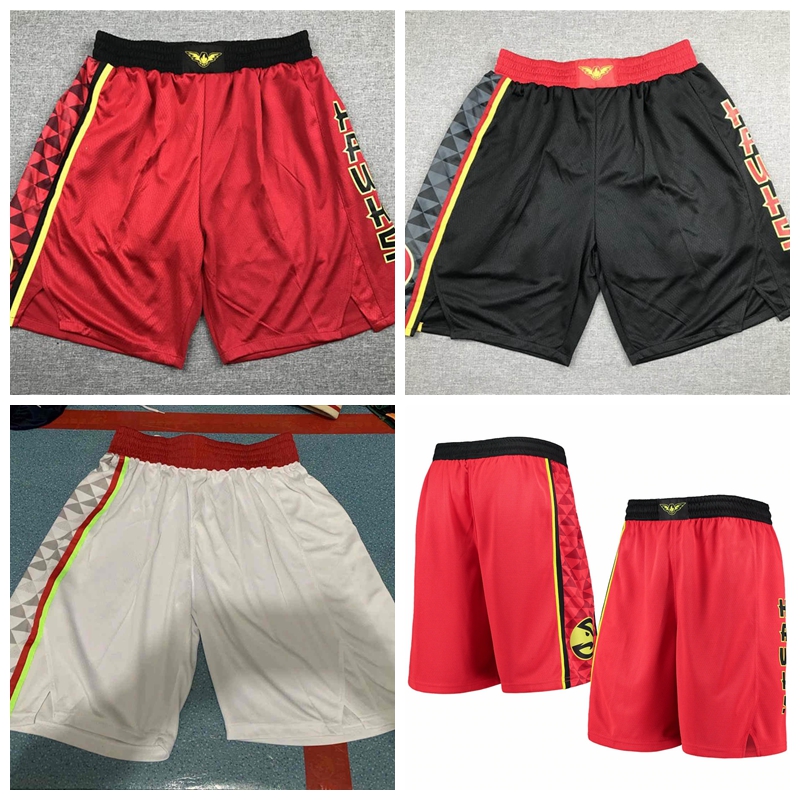 

Atlanta Hawks Men 2020/21 City Swingman Pants Edition Performance Basketball Shorts, Color1