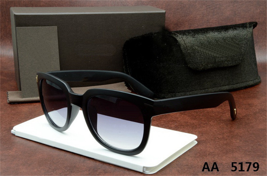 

luxury top qualtiy New Fashion 5179 Tom Sunglasses For Man Woman Erika Eyewear ford Designer Brand Sun Glasses with original box 0392 5178 fo, White;black