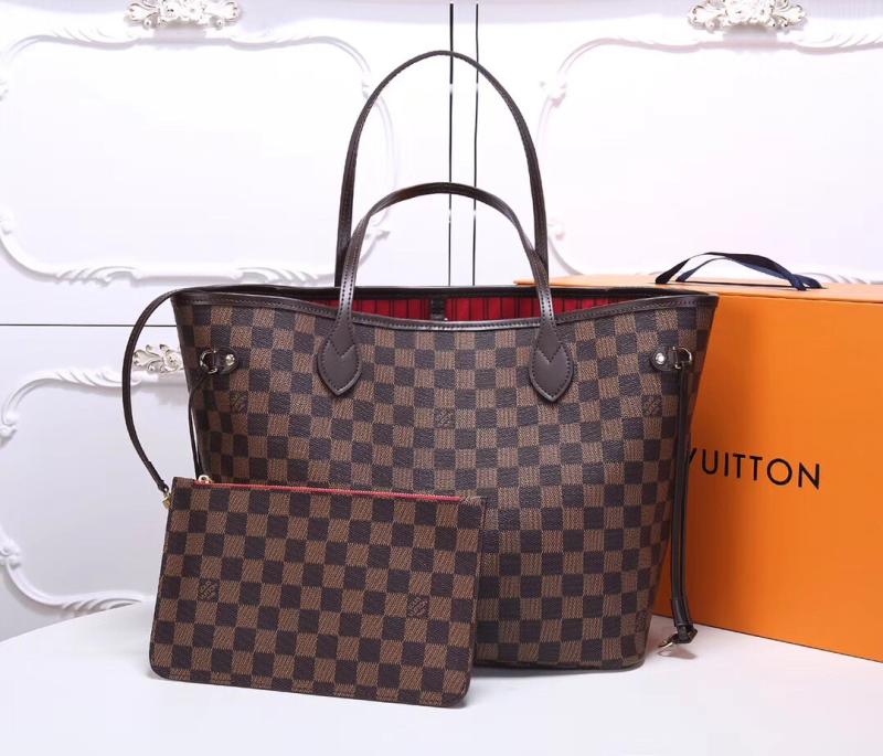 

17-bag LV LOUΙS VUΙTTON YSL classic handbag women's bag hand-held single shoulder shopping bag + Wallet