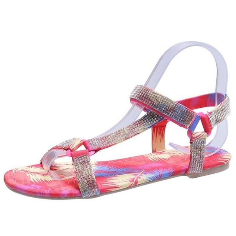 

Sandals Rhinestone Large Size Women's 2021 Summer Fashion Platform Women Casual Sports Womens Shoes Slippers Slides, A81-01