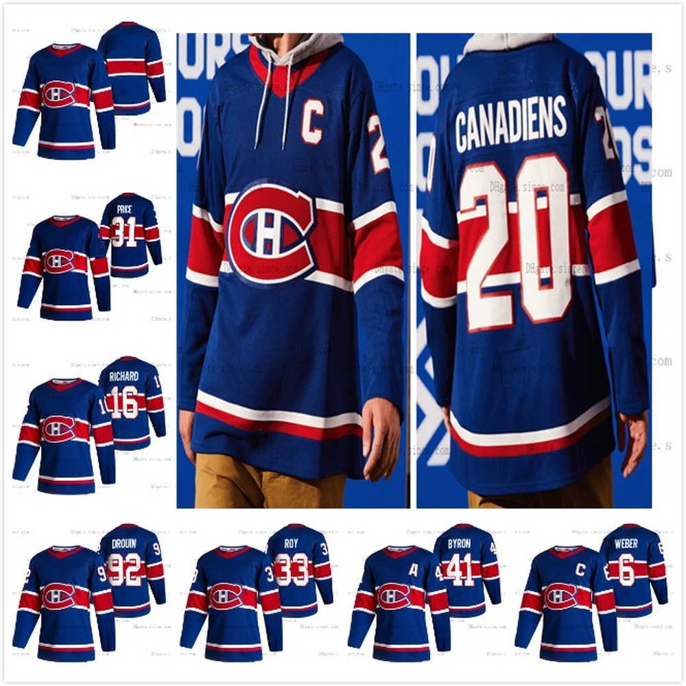 

Custom Montreal Canadiens 2020-21 Reverse Retro 31 Carey Price 11 Brendan Gallagher 14 Nick Suzuki Kotkaniemi From S-6XL Ice Hockey Jerseys, Youth s-xl/ purple