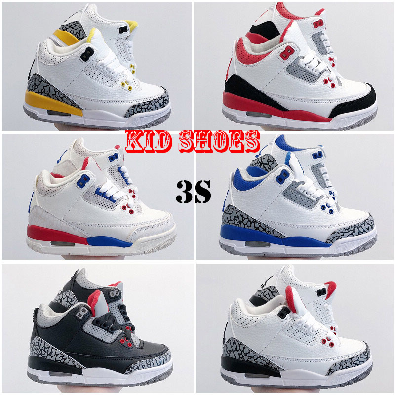 

Infant Sail SP 3 3S III Childrens Basketball Shoes white black cement Trainers Michigan Cool Grey Boys LS Virgils Ablohing Muslin wolf grey Fire Red Sneakers, #1