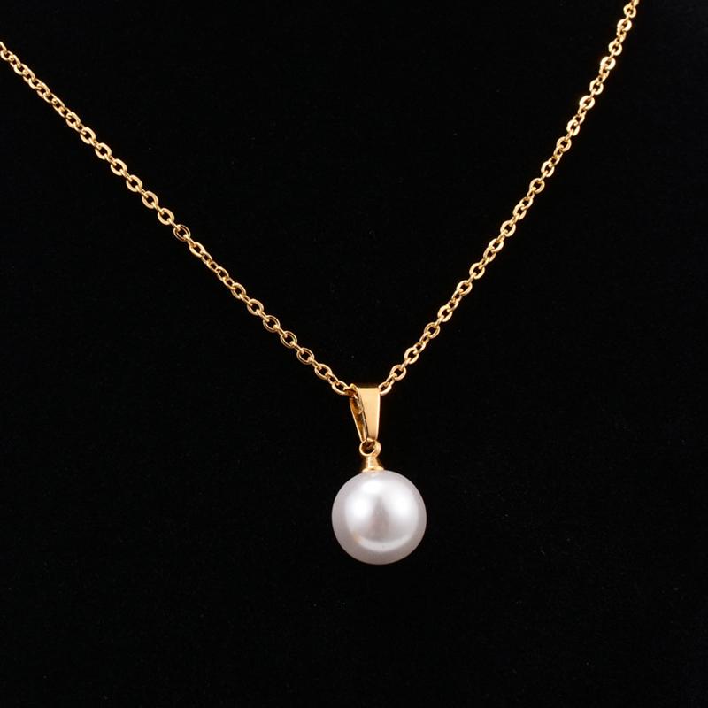 

Pendant Necklaces Fashion Luxury Pearl Necklace Female Lady Jewelry Charm Personality All-match Gift Wholesale