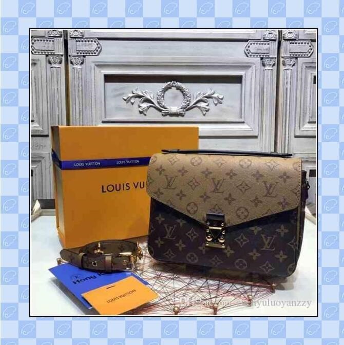 

luxurys designers bags women handbag messenger bag oxidizing leather POCHETTE metis elegant shoulder crossbody shopping tote LV LOUI