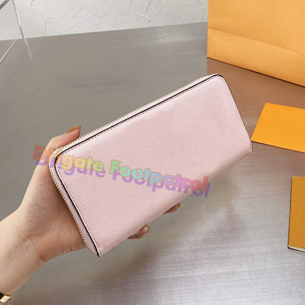 

women Zipper wallets Top quality designer pockets bag multicolor coins card holders 2021 Luxurys Designers Clutch Purse Keychain multi pocke