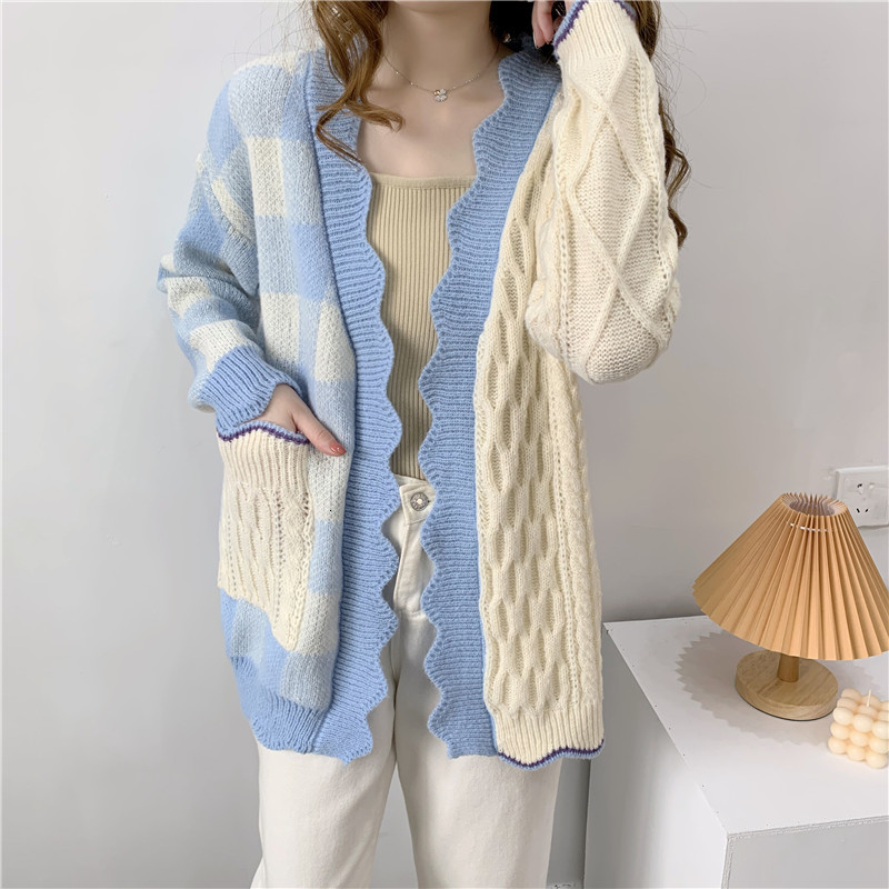 

women's sweaters cardigan women's sweater oversized cardigan s harajuku womens plus size de8v, White;black