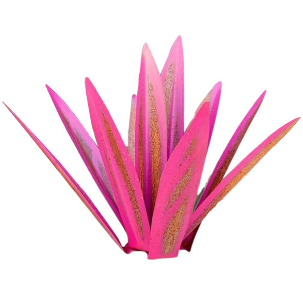 27Cm Diy Art Tequila Rustic Sculpture Garden Decoration Outdoor Yard Sculpture Home Decor, Garden Decoration, Garden, 9 Leaves-image-691926702
