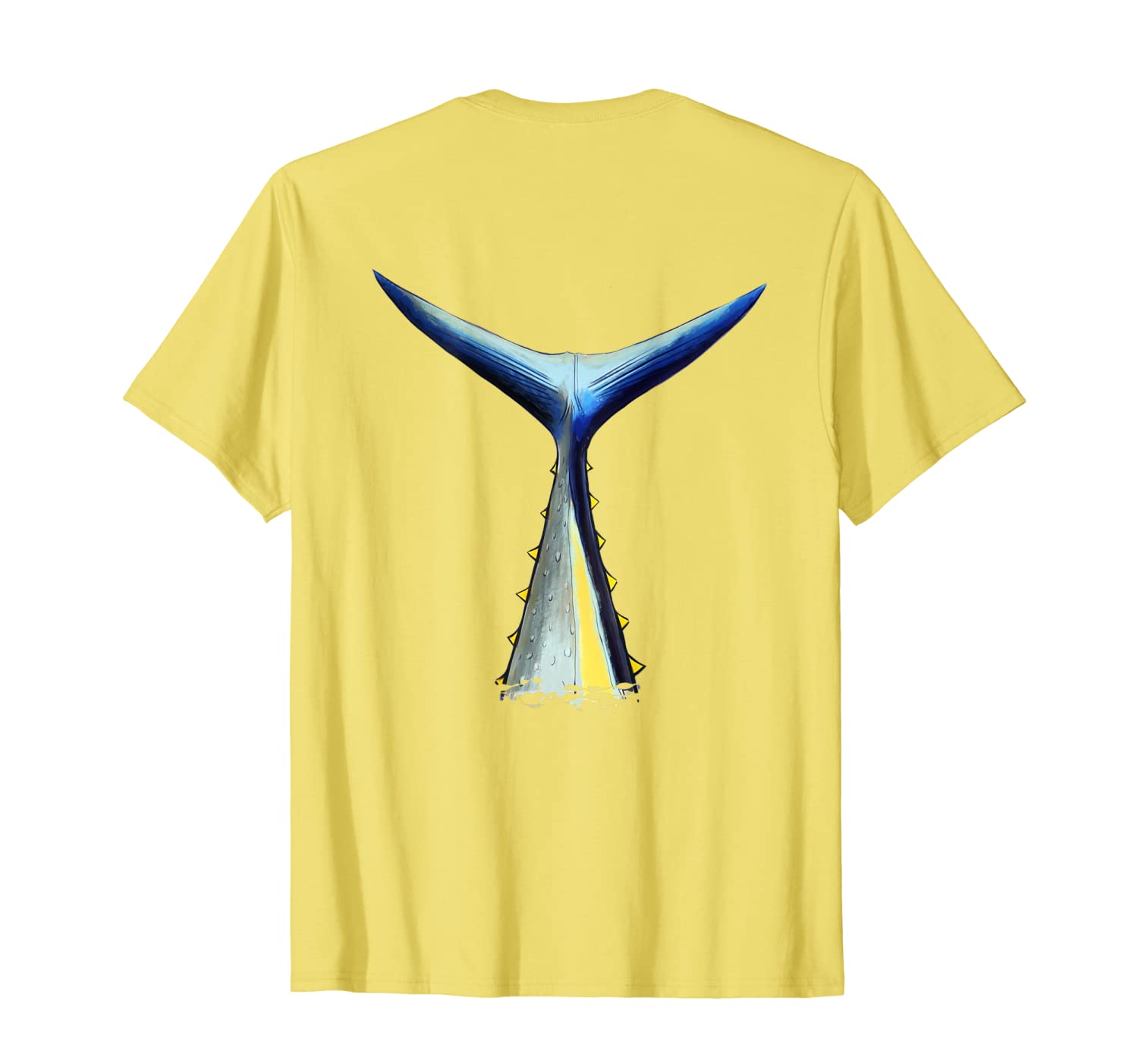 

BACK PRINT Deep Sea Fishing | Tuna Tail | Bluefin Tuna, White;black