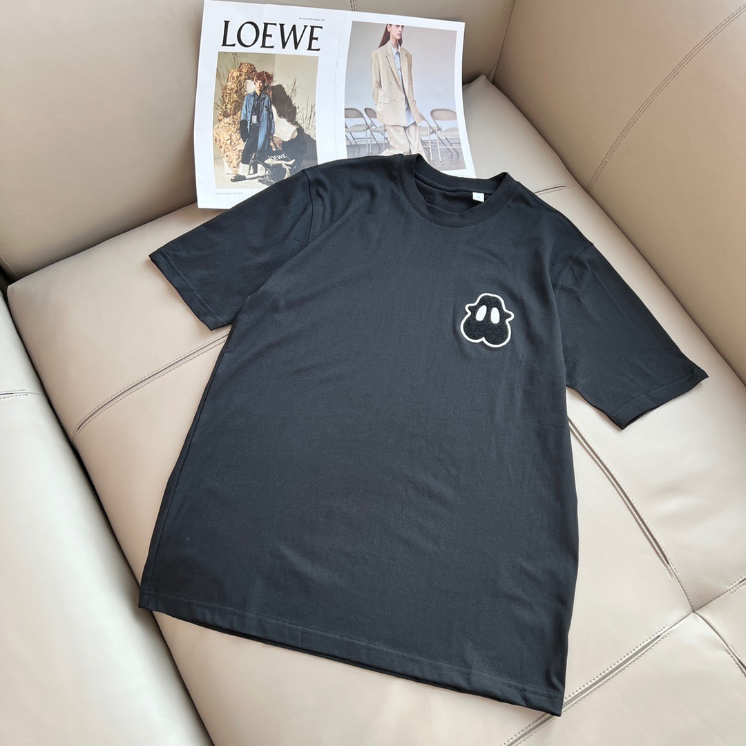 

2022ss Gym Wear S T Shirt Fashion S Custom Casual High Quality Round Neck Men Style Custom Men Vintage Quantity Mens OEM Spandex, Black