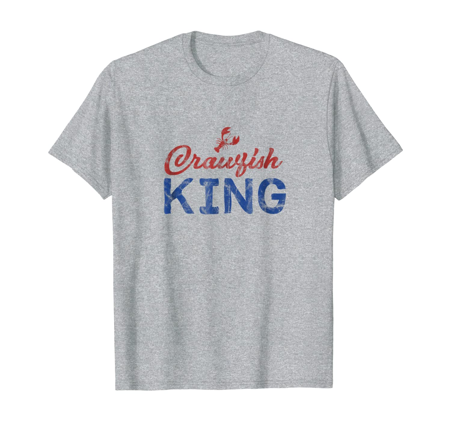 

crawfish king funny cajun louisiana crawfish gift shirt - b, White;black