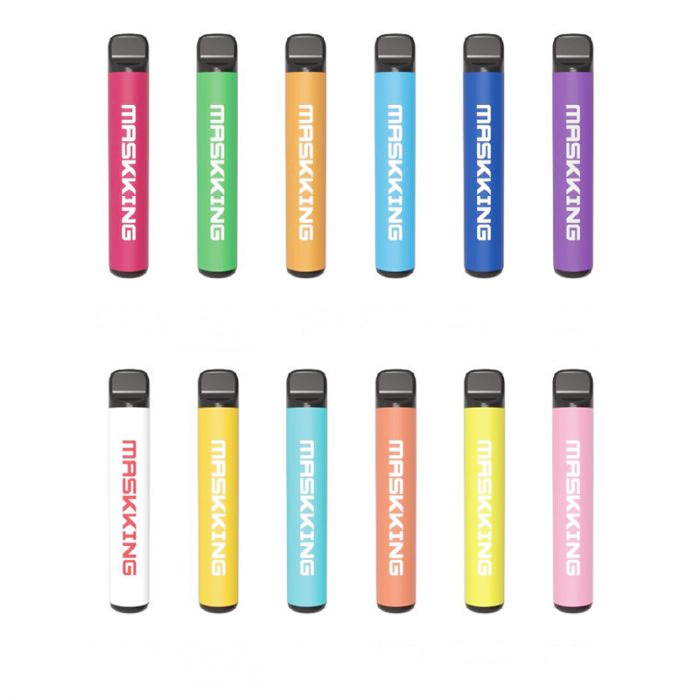 

Maskking High Pro Disposable E Cigarettes Vape Pen Device 600mAh Battery 1000 Puffs 3.5ml Pods Cartridges OEM available