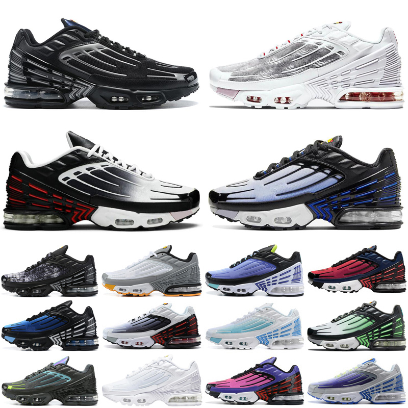 

tn plus 3 men running shoes tns tnplus ultra triple black white Aqua Blue mens trainers sports sneakers runners top, #31