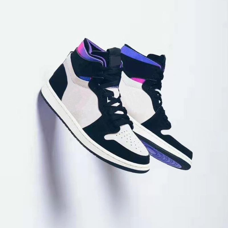 

discount Zoom Comfort Basketball shoes mens sneakers jumpman 1s University Blue Hyper Royal fashion men Outdoor Sports Trainers 7-12