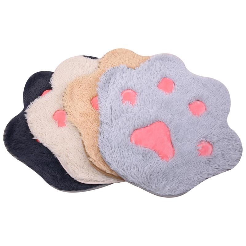 

Kennels & Pens Pet Plush Print Cat Sleeping Mats Warm Nest Dog House Winter Small Blanket Non-slip Bottom Bed Drop Ship, Dh