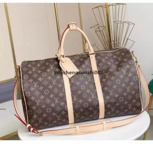 

988 GGLVLouisVittonYSLVUTTON Top quality keepall travel luggage package classic shoulder bag clutch h, Peach