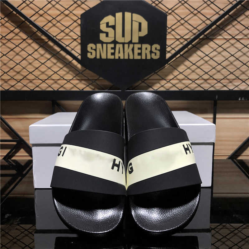 

Top Quality Fashion Mens Womens Slipper Shoes Summer Rubber Sandals Beach Slide Fashions Scuffs Slippers Indoor Size With Box 36-45 QTF9, Style 17