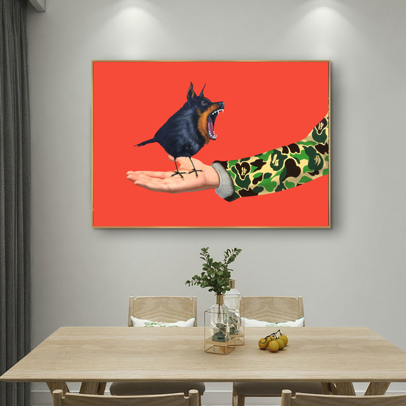 

In Hand Posters and Prints Canvas Painting Wall Art For Living Room Wall Pictures Classical Home Decor