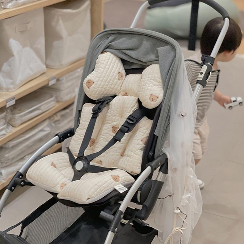 

Stroller Parts & Accessories Baby Seat Protector Car Cushion Liner Cotton Pad Infant Toddler Support Cart Mattress Mat Accessory