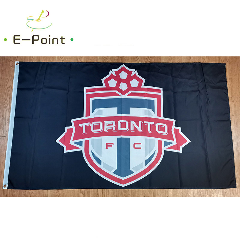 

Toronto FC Black 3*5ft (90cm*150cm) Polyester MLS flags Banner decoration flying home & garden flag Festive gifts