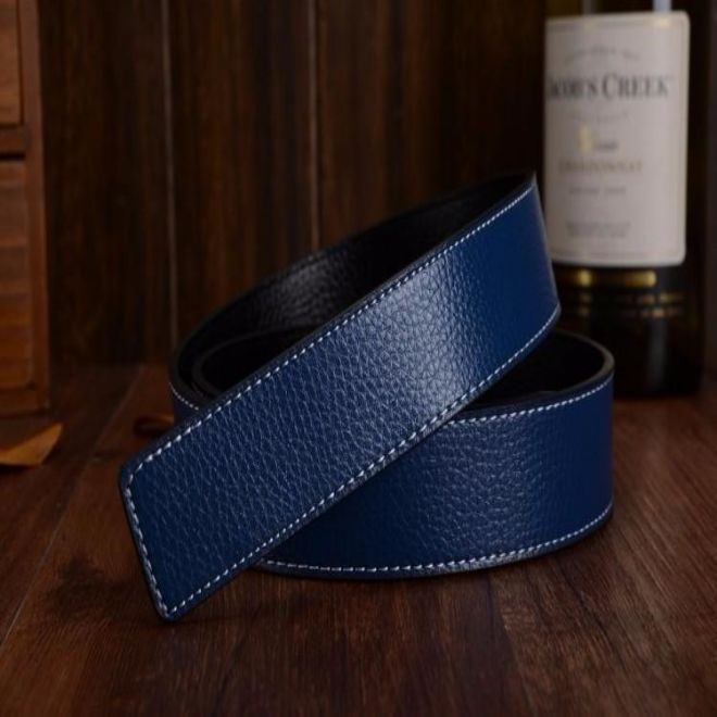 

Fashion Belt Of Mens Women Big Buckle Real Leather High Quality business Belts with box, Black;brown