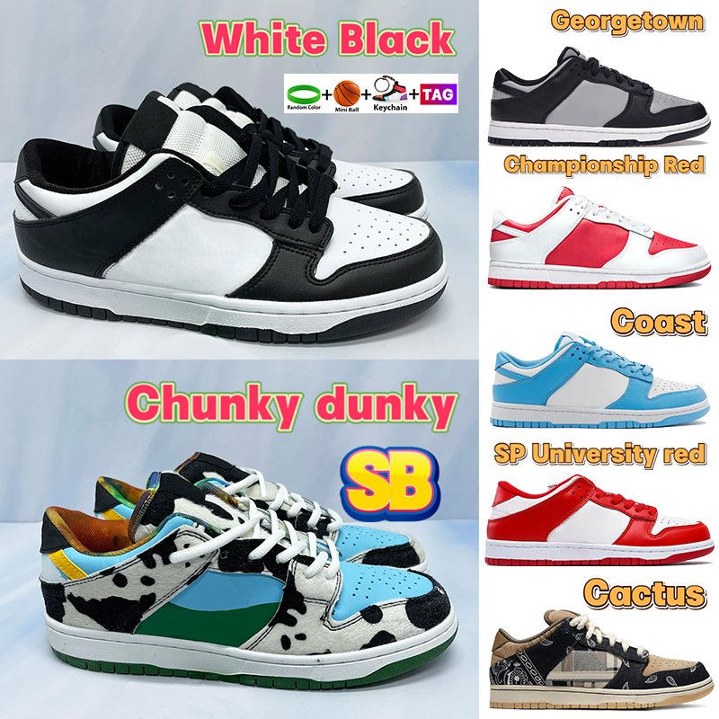 

2022 SB White Black running shoes Georgetown Coast Chunky Dunnk cactus Shadow Chicago men women SP University Red Designer sneakers, Bubble wrap packaging