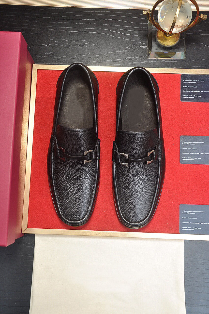 

2021 Classic Business Men's Dress Shoes Fashion Elegant Formal Wedding Brand Designer Flats Men Slip On Office Oxford Shoes Size 38-44, Black 1
