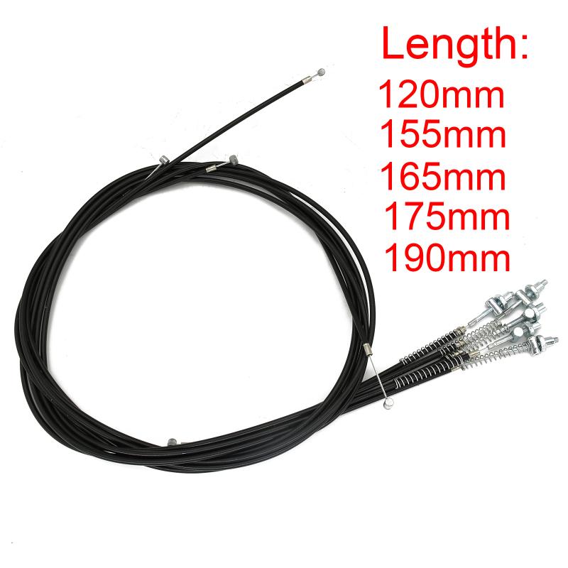 

Motorcycle Brakes 120mm 155mm 165mm 175mm 190mm Scooter Wheel Drum Brake Cable For Bicycle With Spring