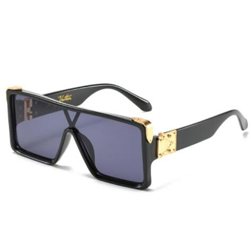 

Sunglasses Luxury Large Frame For Women Brand Fashion Sunshade Mirror Men And Casual Glasses UV400 Wholesale